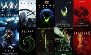 Flash Drive 64 Gb Prometheus_Alien Collection_Species Duology Full HD 1080p