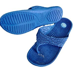 Sandal Jepit Kesehatan Rematik Wanita Karet Lentur dan Empuk - Refleksi-Terapi-Asam Urat-Akupuntur