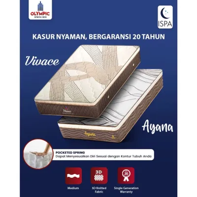 springbed kasur olympic ayana matras / ayana pocket spring / tempat tidur / kasur olympic