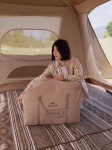 Natruehike Camping Inflatable Mattress with built-in pump Inflatable Mattress