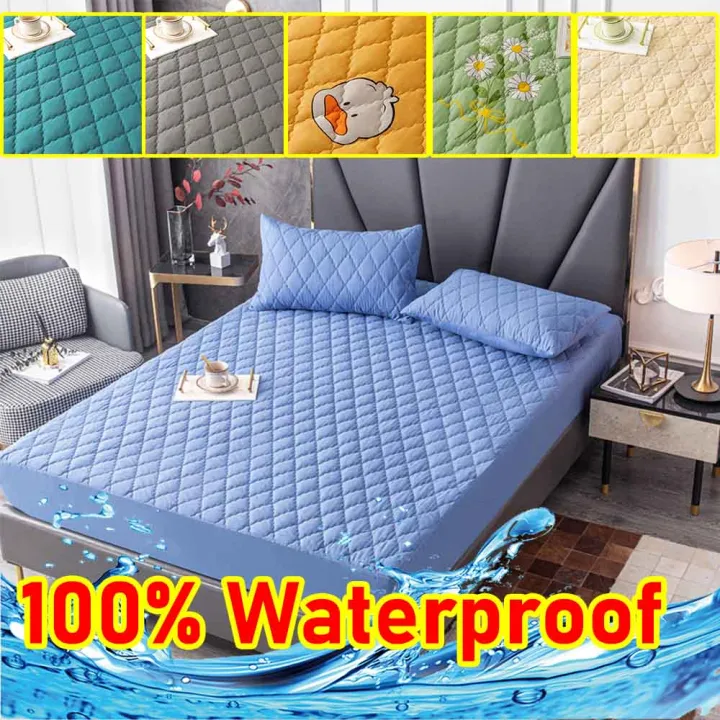 in Waterproof Bed Sheet Cover Pcs Waterproof Pillowcase+1