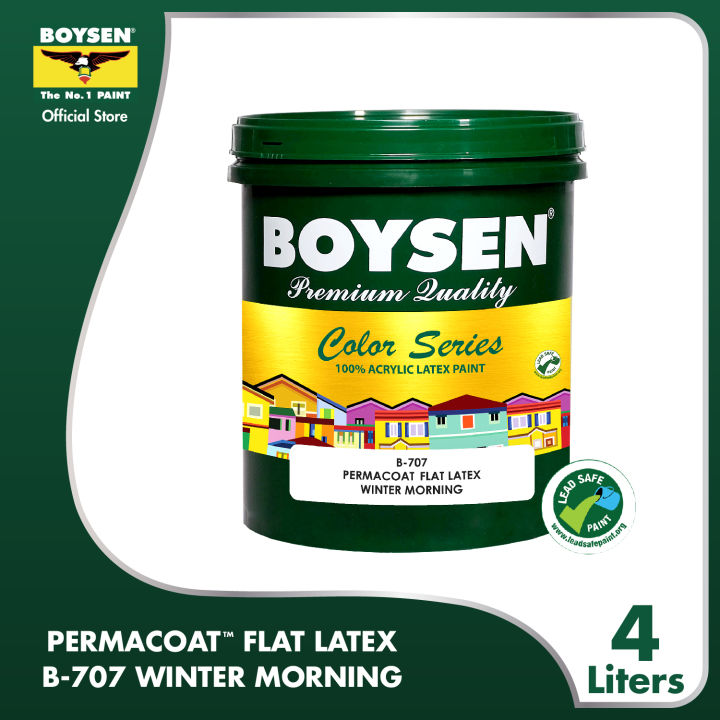 Boysen Permacoat Flat Latex Winter Morning B L Lazada Ph