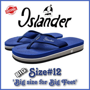 Islander Mens Size#12 non-slip rubber flipflops for all occasions (Special size)