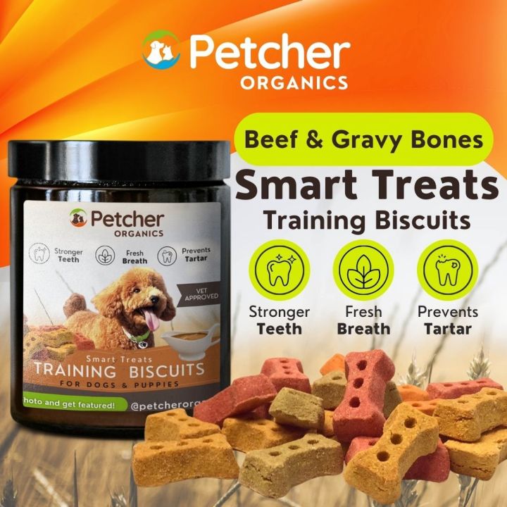 Petcher Smart Treats Training Biscuits for Dogs Puppy Pet Food Training