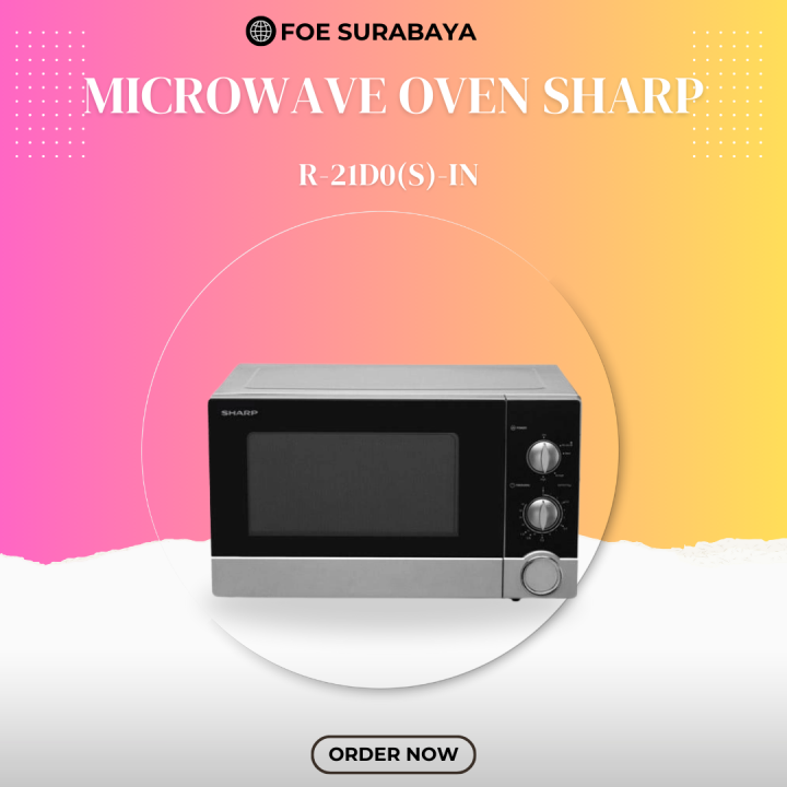 {EKS DISPLAY} MICROWAVE OVEN SHARP Type R21D0(S)IN Lazada Indonesia