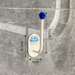 Hair Clip Sticky Hook Storage Rack Head Rope Hair Ring Jewelry Hair Rope Plastic 548 Bathroom Rubber Band Hair Band Storage Rack Hook