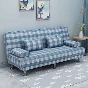 Ready Stock Folding sofa bed double living room rent single bedroom simple lazy small sofa bed 2 seater 3 seater 4 seater