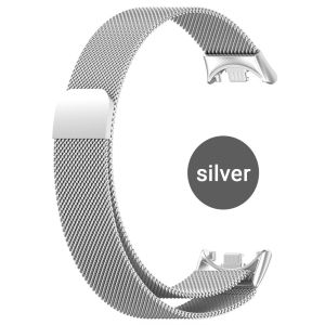 Milanese magnetic stainless steel metal strap suitable for Xiaomi Mi Band 8/9⚡PH deliveryIn stock⚡
