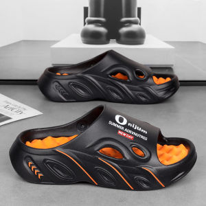 MenS Summer Outdoor Slippers Foot Massage Casual Gradient Sandals Youth Sports Beach Sandals For Women