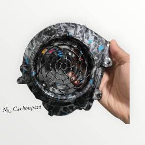 Forged Tutup Cover Kipas Beat Scoopy karbu