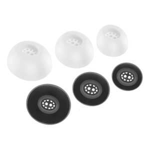 Nút bịt tai bằng silicon eartips thoải mái cho Chồi 4 tai nghe trượt bằng chứng thiết kế trong ba kích thước thiết lập