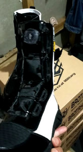 SEPATU PDL TALI PUTAR FITGO TAWON PROVOST TNI PM KULIT MENGKILAP MERK BROTRHER