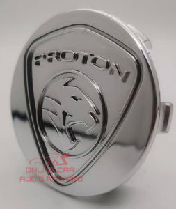 Proton Gen 2 / Saga 2 / Saga LMST / Saga BLM / Preve / Exora / Wira / Satria / Inspira Wheel Cap / Center Rim Cap - Metallic Silver / Chrome Silver