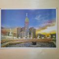 Walldecor Hiasan Dinding foto gambar poster Kaligrafi Mekah Ka'bah Kakbah kabah Madinah Nabawi uk 30x40 cm. 