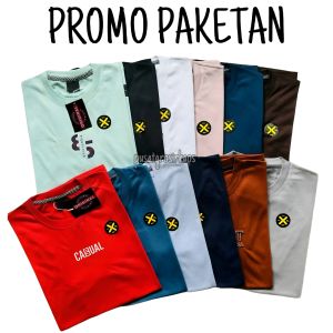 Kaos 5 seratus || kaos pria 100 dapat 5 || paket hemat pria dewasa || kaos pria dewasa distro