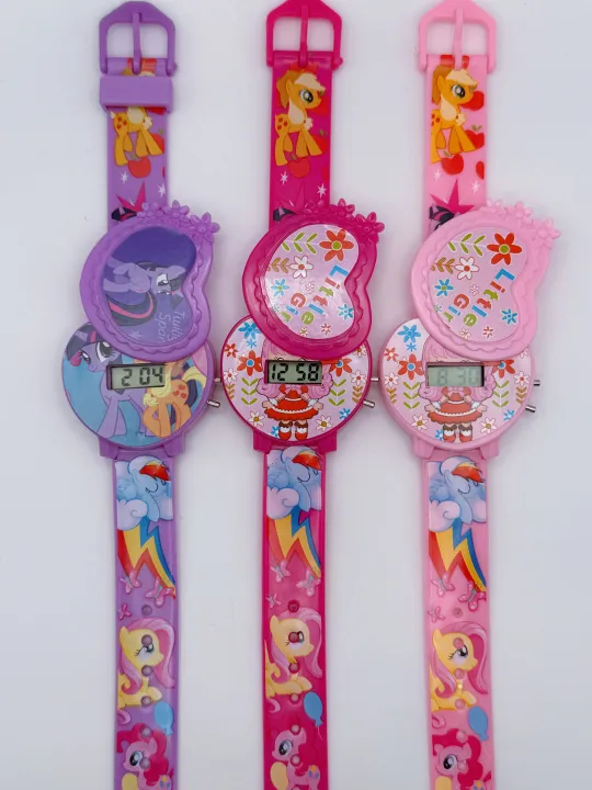 (K104)%20Jam%20Tangan%20/%20Little%20Pony%20Cartoon%20Kids%20Watch%20-%20Image%203
