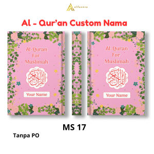 Alfareza - Variasi 1 Alquran Blok Latin 8 Warna For Muslimah Bisa Tulis Nama Tanpa PO Untuk Hadiah Kado Gratis Tanpa Biaya Tambahan