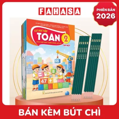 Sách Giáo Khoa Bộ Lớp 2- Tích Hợp Phát Triển Năng Lực Số- Sách Bài Tập (Bộ 11 Cuốn) (Phiên Bản 2026) - Kèm 10 Bút Chì