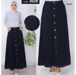 COD NURIZ FASHION ROK JEANS/ROK KANCING BUTTON RAWIS/ROK JEANS TERBARU PREMIUM/ROK JEANS TRENDY 2023