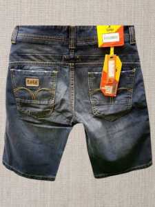 Celana Jeans lois Pendek  Pria -/Celana Jeans Premium Pria-/Celana Import Denim Pria Model terbaru Kualitas Terbaik-/CelanaJeans Pria Biru waSH