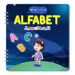 Wipe Clean Alfabet Bersama Jamal Laeli - Buku Jamal Laeli