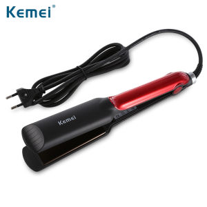 Kemei Catok Rambut 2 in 1 KM-2219/KM 2219 Temperatur Suhu Control Original