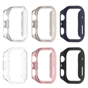 Stylish Hollow Out Smartwatch Cover with Semi Enclosed PC Structure Lightweight Guard for Watch Fit 4 Watch