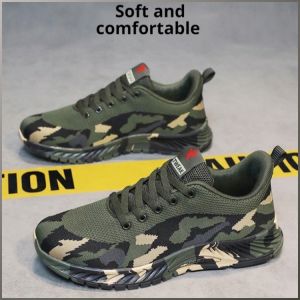 รองเท้าฝึกอบรม กันกระแทก รองเท้ากันลื่น มีความยืดหยุ่น กันน้ำ ทนต่อการสึกหรอ เบา วังซวง คุ้มค่า