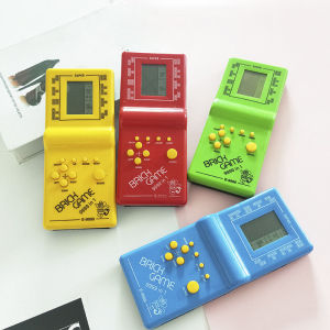Máy chơi game cầm tay 4 nút cổ điển xưa Brick 10000 trò huyền thoại máy game điện tử xếp gạch xếp hình tuổi thơ 8x 9x (Không kèm pin)