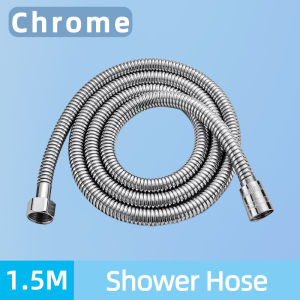 Ống vòi hoa sen cầm tay vòi nước đầu vào vòi xịt bồn cầu 1.5m/2M vòi chống gỉ Silicone siêu dài vòi phun nhà vệ sinh G1/2 vòi