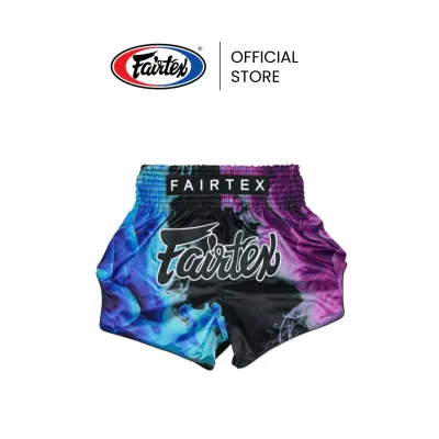 Fairtex กางเกงมวย BS1951 Tech House Black ผ้าไมโครซาติน เอวยางยืด 8 แถบ กางเกงนักมวยใส่สบาย กางเกงมวยไทยสำหรับฝึกซ้อม