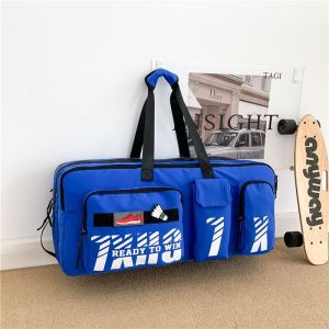 75X35CM50X28CMกระเป๋าแบดมินตันความจุมาก5ซม. กระเป๋าสี่เหลี่ยมไหล่เดี่ยวกระเป๋ากีฬากระเป๋าเทนนิสแบบพกพาสามารถใส่ไม้แบดมินตันได้ 6 ชิ้น