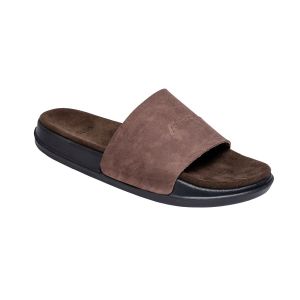 Footstep Footwear Sandal Pria Slide Shelby Full Grey Original Sandal