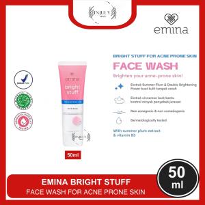 Emina Bright Stuff for Acne Prone Skin Face Wash Sabun Muka Untuk Jerawat - 50ML
