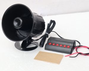 Car Siren Horn 6 Tone with Switch Animal Sounds - 12V