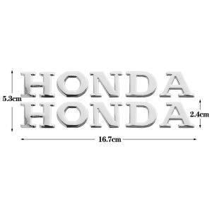 Honda 3D Sticker Motorcycle Helmet Fairing Decal Reflective Waterproof Decorative for HONDA CB650R CB125R Forza125 Click125i 150i V3 v2 PCX125 ADV Hornet