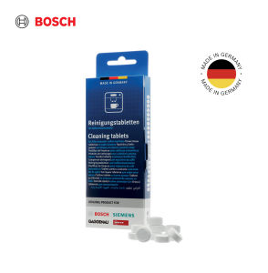 Bosch Clean & Care 00312502 Cleaning Tablets For Coffee Machines & Thermo Flasks