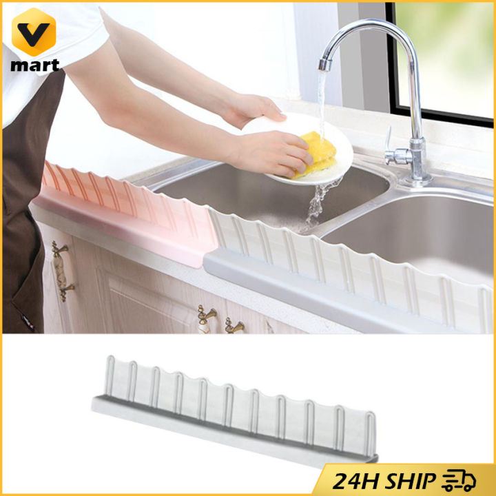 Kitchen Sink Water Splash Guards with Sucker Waterproof Screen Anti