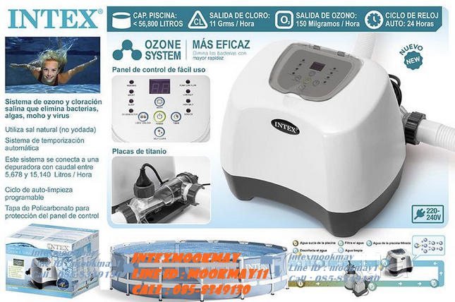 Système de chloration au sel Intex 26666