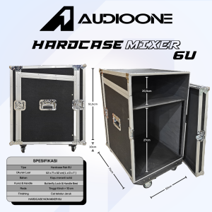 Hardcase Plus Mixer sound system 8u - 16u Custom Murah Kuat Kokoh - Kotak Power Sound System | GA