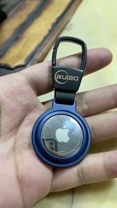 Cho Apple air tag Tracker trường hợp bảo vệ airtag định vị chống mất thiết bị báo động từ Móc Chìa Khóa nhôm nhà ở