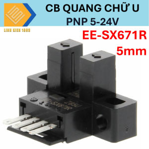 Cảm biến quang chữ U PNP EE-SX671R 5mm 5-24VDC