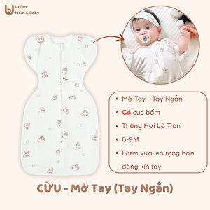 Nhộng Chũn Thông Hơi UNBEE Chất Liệu Sợi Tơ Tằm Kháng Khuẩn Dệt Thông Hơi Thoáng Khí