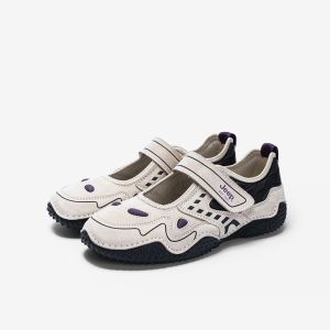 [Famous Brand Authentic] Jeep Casual Mary Jane Shoes Womens Summer Fashion New Soft Bottom Low-Cut Flat Bottom Not Tired Feet Pumps