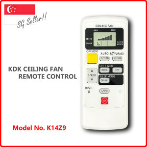 KDK V56VK & K14Z9 Ceiling Fan Remote Control Replacement Only