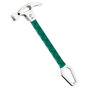 Tăng cường gấp Búa nhổ đinh với tùy chỉnh Pry góc độ Bền loại bỏ móng tay và nhiều kích cỡ Screwdriver thiết kế