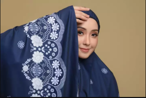 Telekung Printed Floral Viral/Telekung Fatimah Printed/Telekung Solat Viscose