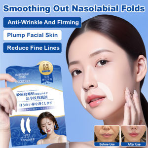 Wrinkle Patch/Face Mask/Nasolabial Fold Patch/Hydrating Overnight Repair/Firming Facial Design/Adult Women Daily Skincare