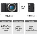 SONY ZV-E10 / Sony ZVE10 Kit 16-50mm / Kamera vlog ZV E10 Mirrorless . Garansi Resmi 1 Tahun Sony Indonesia. 