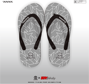 SV7N 083 Sandal Jepit Pria Dewasa UK 36-43 Dan Anak anak UK 26-35 Sandal Distro Printing Sendal Pria